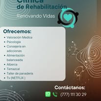 Material de servicios de Renovando Vidas Acatlipa